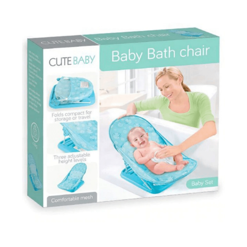 Little Angel Baby Bath Chair Baby Bather – 668-2B-Blue - Image 3