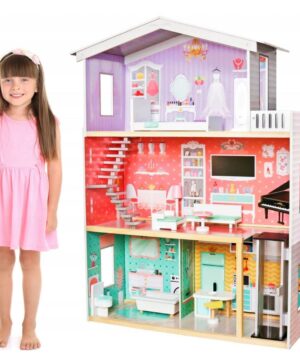 Kids – Violet Dollhouse Pretend To Play 114cm