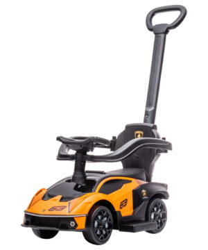 Lamborghini Push Car with Handle – LB-661L-Orange