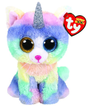 Ty - Beanie Boos Cat Heather With Horn Regular 8" - 36250-ATL