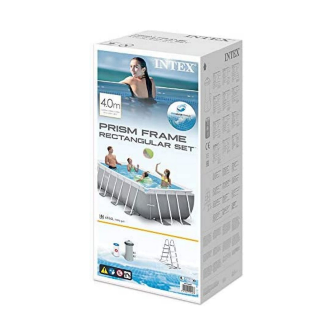Intex Prism Frame Swimming Rectangular Pools 4.0m - 26788 - Image 2