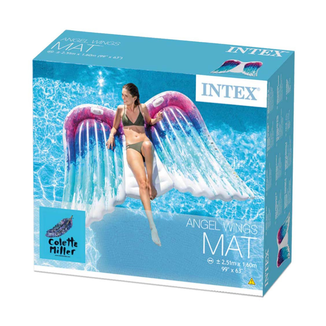 Intex – Angel Wings Mat – 58786-Blue