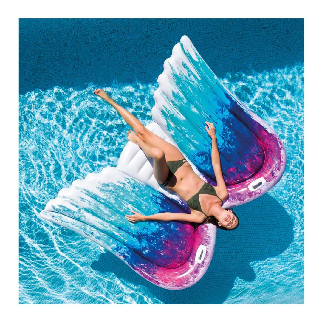 Intex – Angel Wings Mat – 58786-Blue