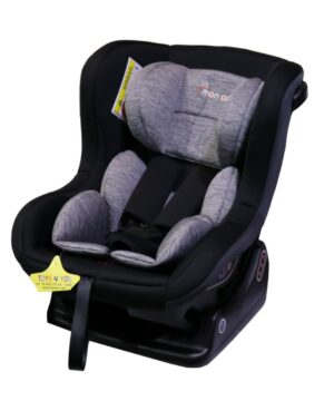 Monami Baby Carseat BLACK- LB-777-GRAY