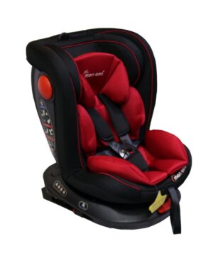 Monami Car Seat 360 Rotating & reclining 12 Years, From 0-36 - LB-619-RED