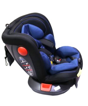 Monami Car Seat 360 Rotating & Reclining 12 Years, From 0-36 - LB-619-Blue