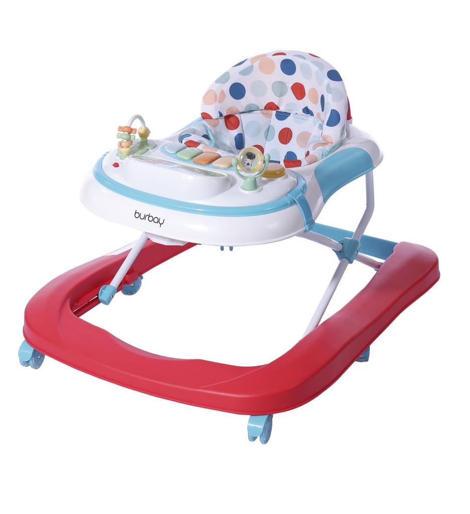 Burbay Baby Walker - RedBUR-1201