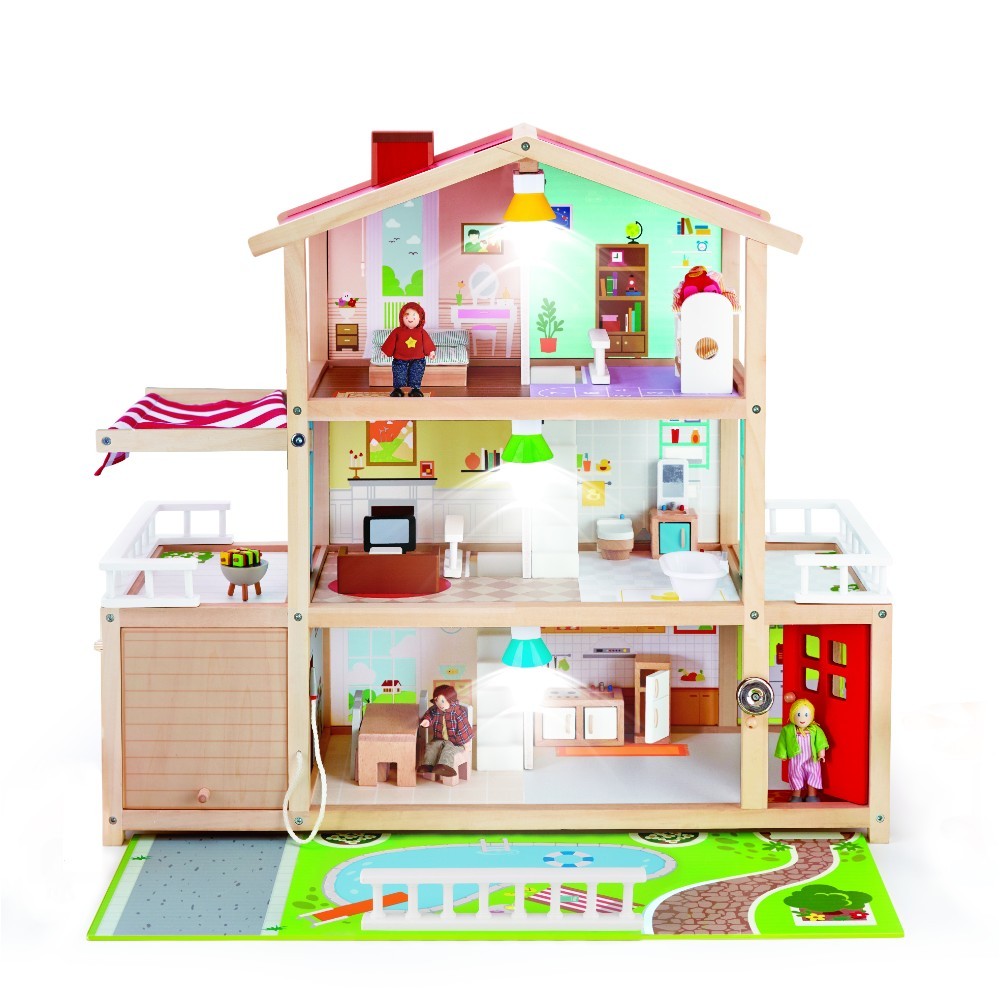 Hape – Doll Family Mansion – E3405 - Image 2