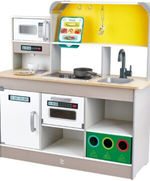 Hape – Deluxe Kitchen Playset W/ Fan Fryer – E3177-BPC