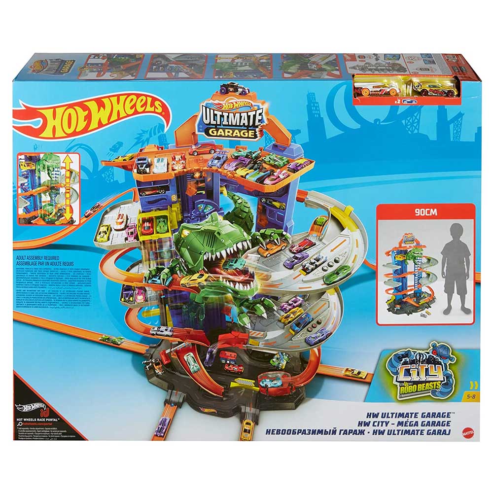 Hot Wheels – City Ultimate Garage Chomping T-Rex – GJL14 - Image 4