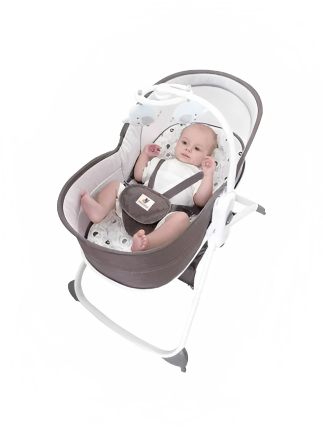 Baby Rocker Deluxe 6 In 1 Rocking Bassinet For Newborn - Image 2
