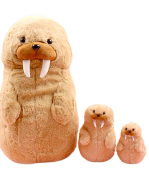 Walrus Plush - Toy 20" Stuffed Animal Small Plushie Doll