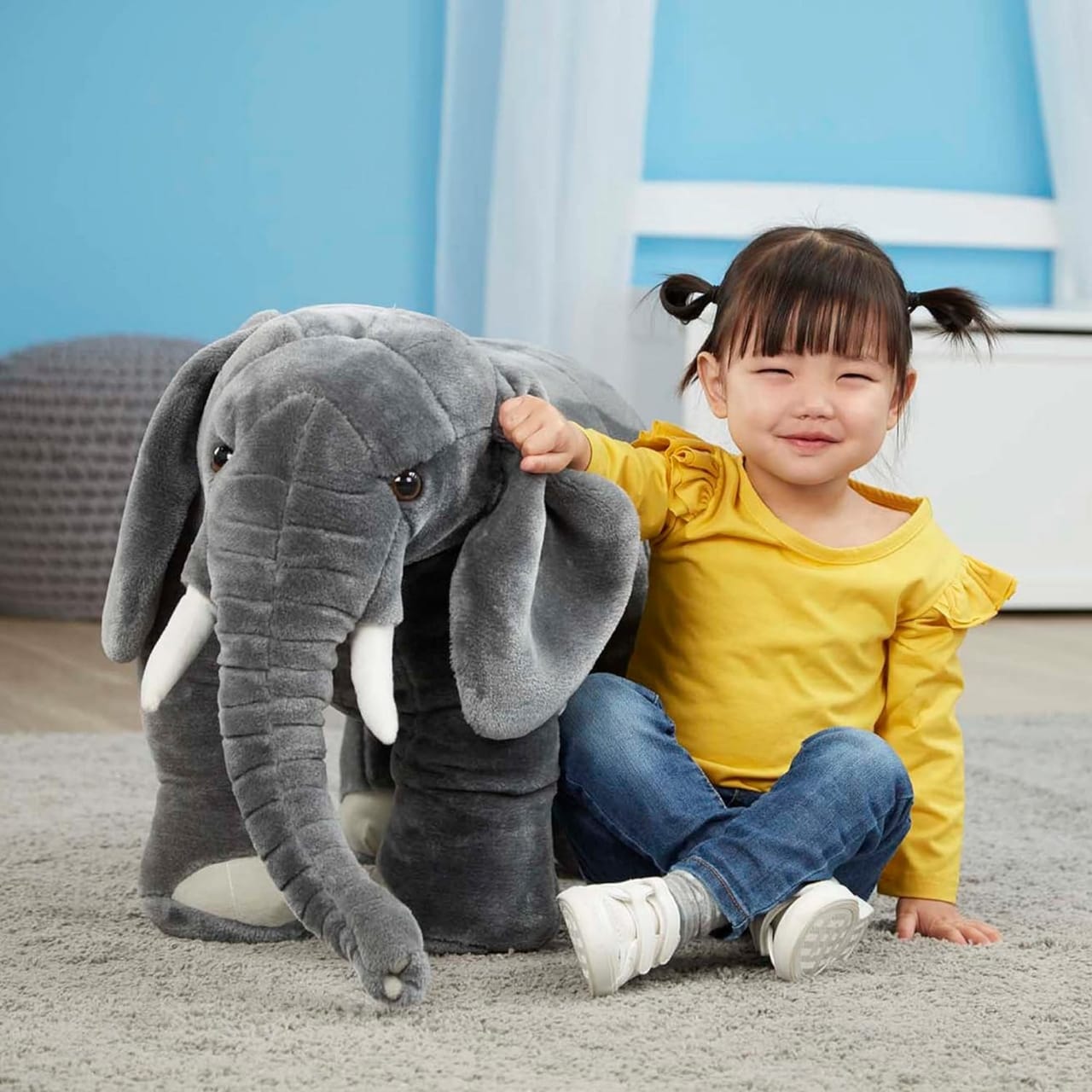 Melissa and Doug Elephant – Plush - Image 2