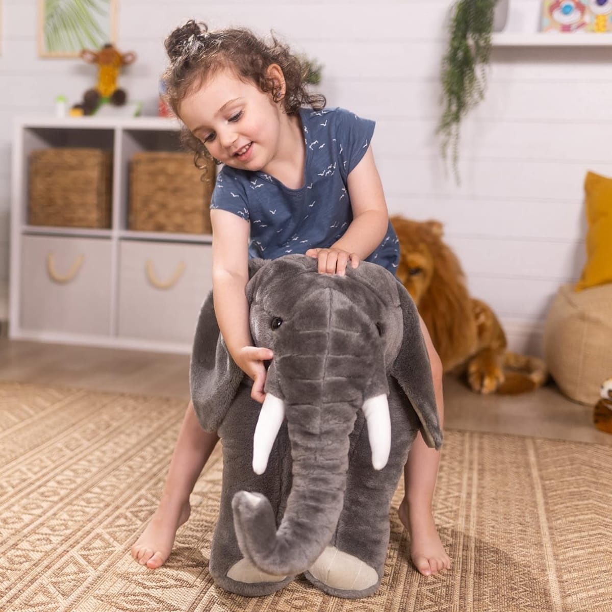Melissa and Doug Elephant – Plush - Image 5