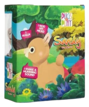 Pugs At Play Sandy The Walking Lama