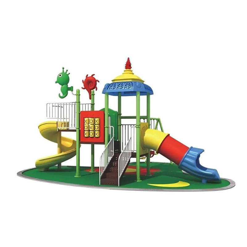 Outdoor Playground - Mega Kids Flower Playsets With Swings And Slide