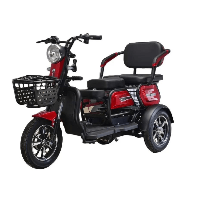 Megawheels Electric Tricycle E-Bike 350W 48V - Red