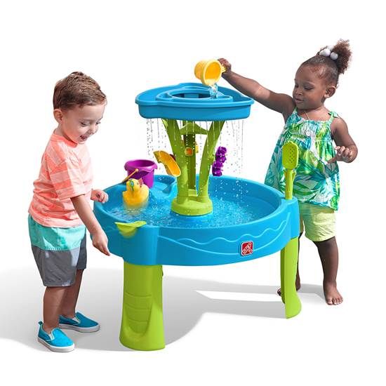 Step2 Summer Showers Splash Tower Water Table for Kids – 897400