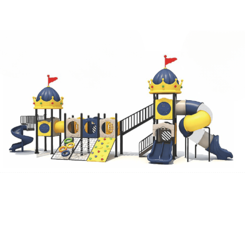 Amusement Kids – Outdoor Playground With Dome And Big Tunnel