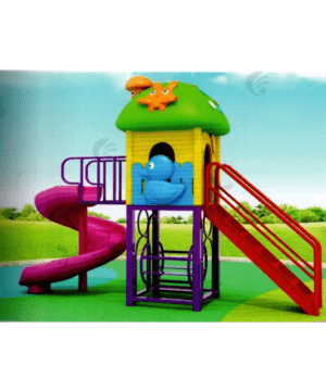 Kindergarten - Game Time Kids Play Zone Plastic Playground Slide