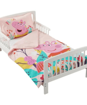 Kinder Valley – Peppa Pig Bed Bundle w/ Bed & Mattress – 7pcs