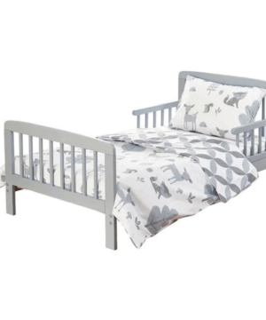 Kinder Valley – Bed Bundle w/ Kinder Flow Mattress – 7pcs – Grey