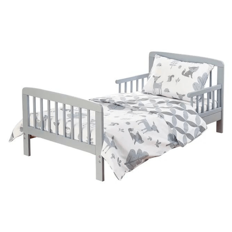 Kinder Valley – Bed Bundle w/ Kinder Flow Mattress – 7pcs – Grey