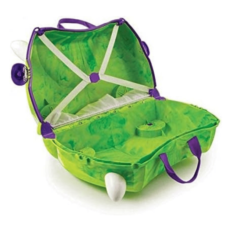 Trunki – Trunkisaurus Rex Ride On Suitcase Green - Image 2