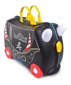Trunki Pedro the Pirate suitcase Black