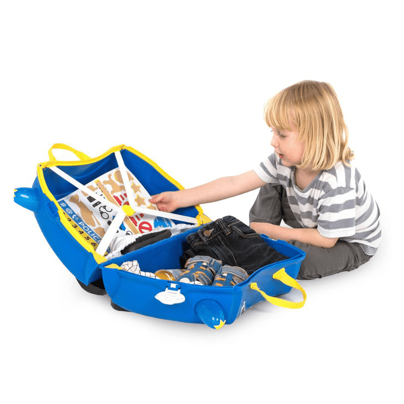 Trunki – Percy Police Car Kids Luggage - Image 2