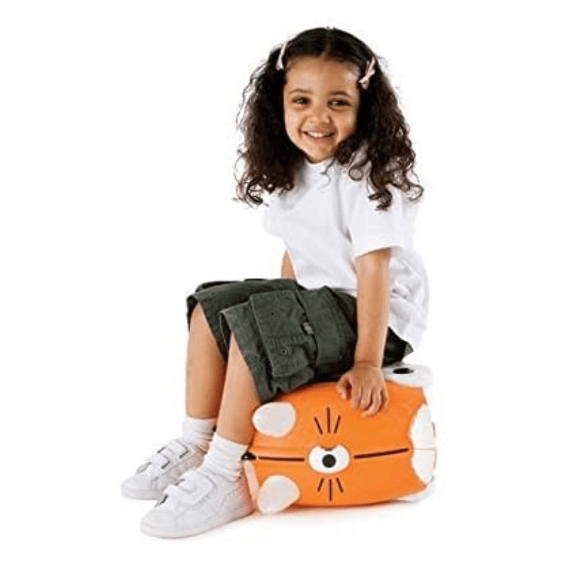 Trunki Tipu The Tiger Ride On Suitcase - Orange - Image 5
