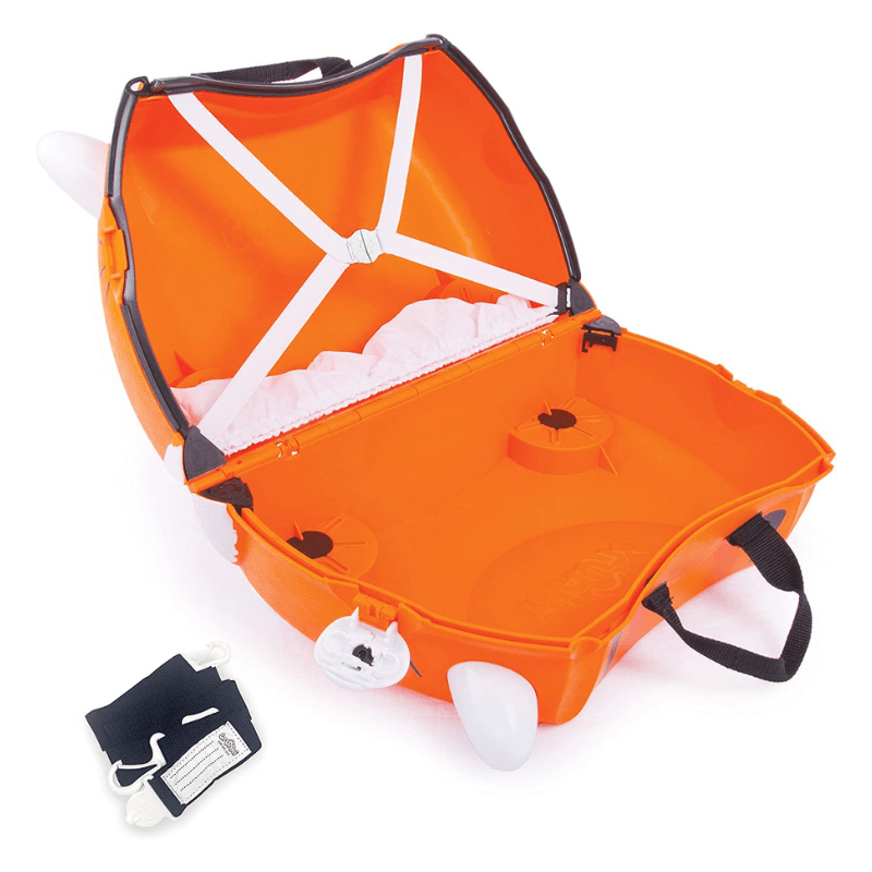 Trunki Tipu The Tiger Ride On Suitcase - Orange - Image 4