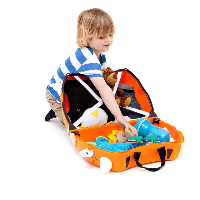 Trunki Tipu The Tiger Ride On Suitcase - Orange - Image 2