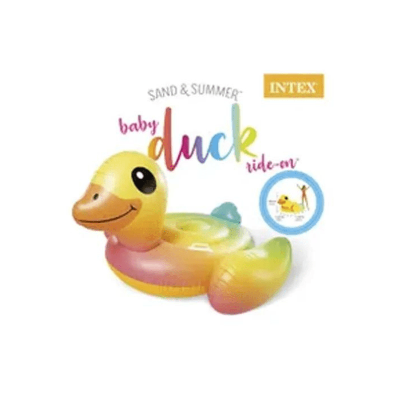 Intex – Inflatable Duck Ride-On – Yellow - Image 3