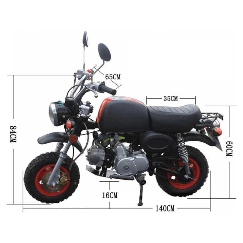 Mini Gas Motorcycle for Adult and Teens - Image 2