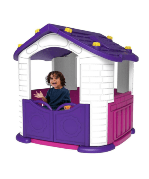 Outdoor & Indoor Site Playhouse For Kids Purple