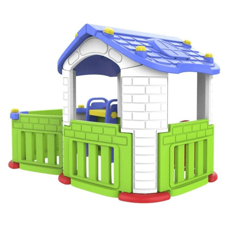 Kids Outdoor Big Play House With Slide 3y+ - Image 2