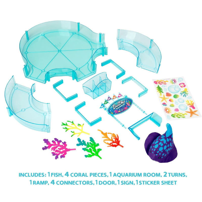 Zhu Zhu Pets Zhu Zhu Aquarium Figure of 8 Starter Playset - Image 2