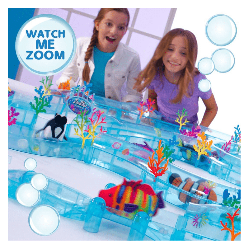 Zhu Zhu Pets Zhu Zhu Aquarium Figure of 8 Starter Playset - Image 5