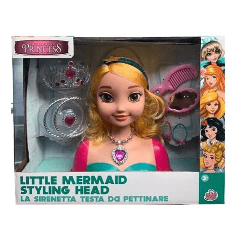 Grandi Giochi – Princess Styling Head – Mermaid