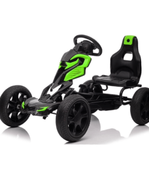 Thunder Eva Rubber Wheel Go Kart Green