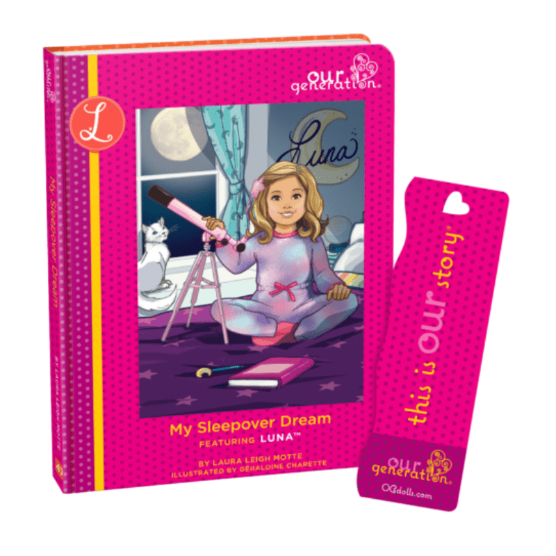 Luna - Posable 18-inch Sleepover Doll & Storybook Set - Image 4