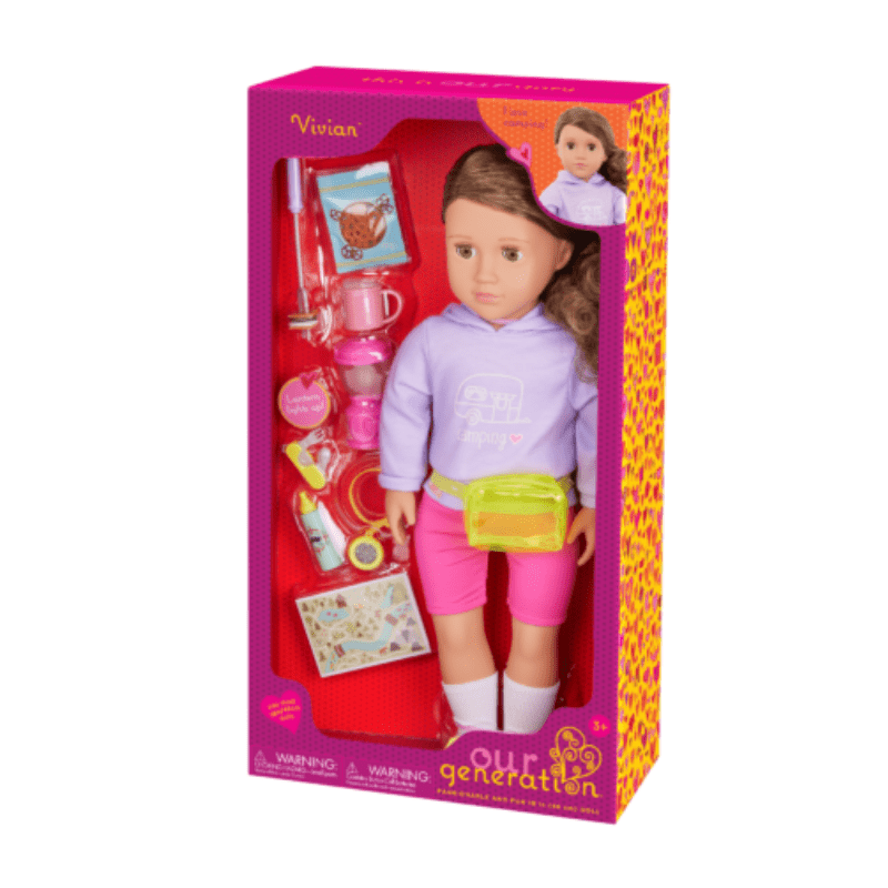Vivian - 18-inch Doll with Camping Accessories