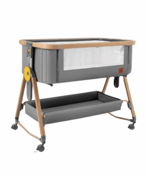 Multi-Functional Crib With Six Levels Of Height Adjustment Crib