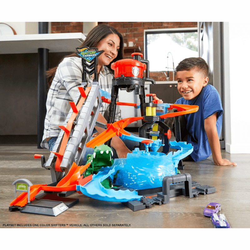 Hot Wheels City Car Wash And Giant Gator - Image 5