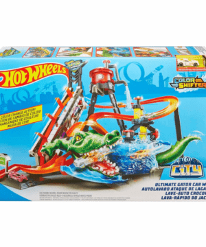 Hot Wheels City Car Wash And Giant Gator