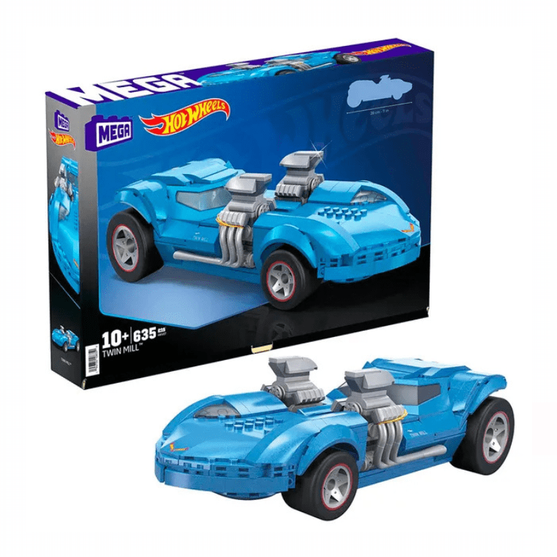 Mattel Games – Mega Hot Wheels Vehicle Building Toys – 635pcs