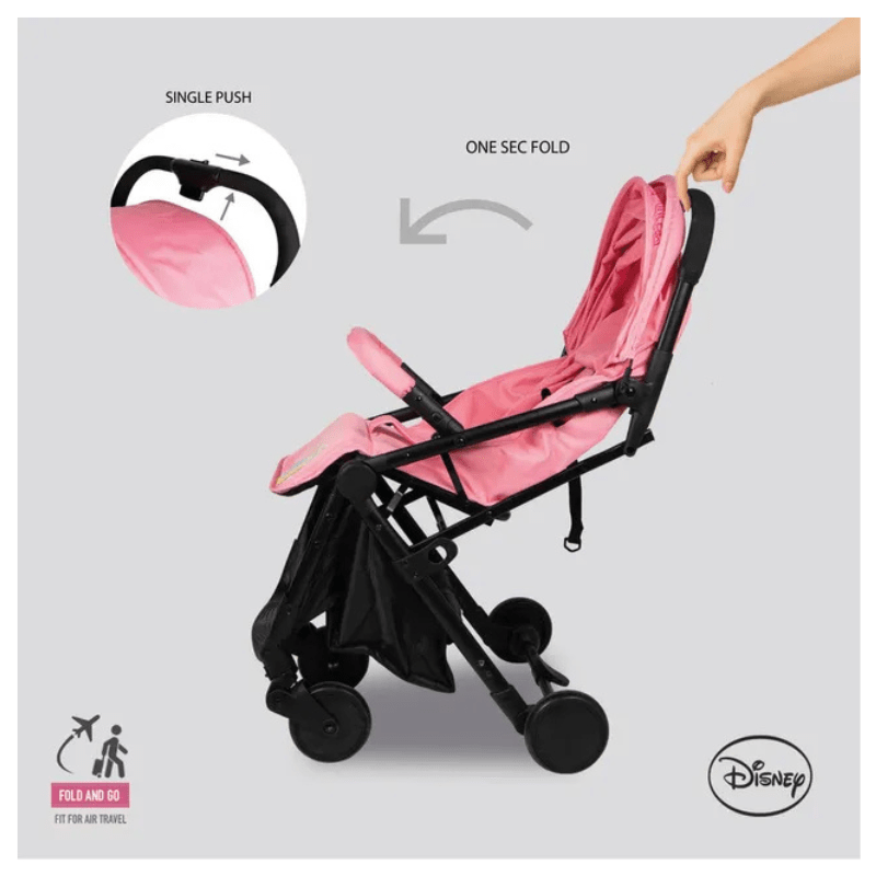 Disney - Princess Travel Stroller - Pink - Image 4