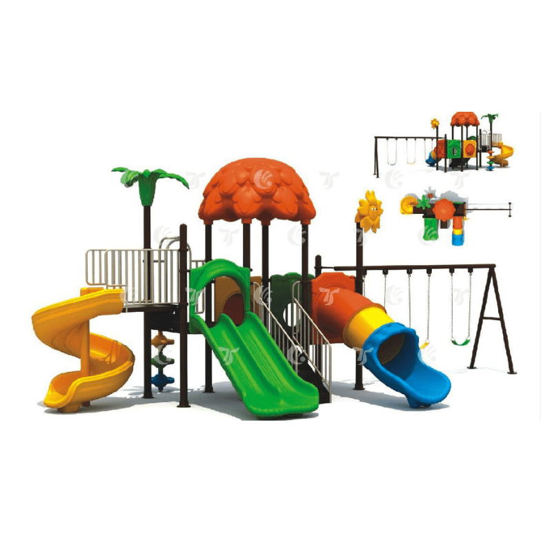 Kids Mega Primary Playground With Swings And Slides
