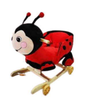 Red Ladybug Rocking Ride On Toy